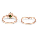 Two Piece CZ Ring