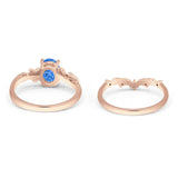 Two Piece CZ Ring