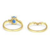 Two Piece CZ Ring