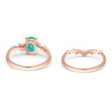 Two Piece CZ Ring