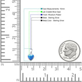  Heart Solitaire Pendant 