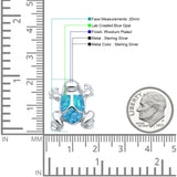  Frog Pendant 