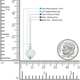 Heart Peace Sign Pendant 