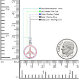 Peace Sign Pendant 