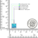 Princess Cut Pendant 