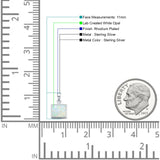 Princess Cut Pendant 