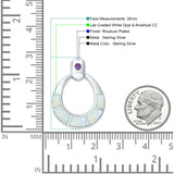 Round Dangle Pendant 