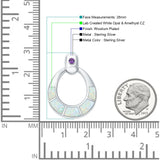Round Dangle Pendant 
