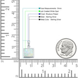 Princess Cut Pendant 