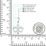 Fleur De Lis Pendant 