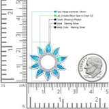Sunflower Pendant