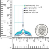 Whale Tail Pendant