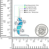 Gecko Lizard Pendant