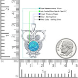  Owl Pendant 