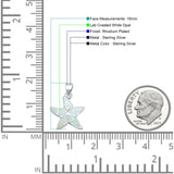  Starfish Pendant Necklace