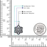  Religious Symbols Pendant Necklace