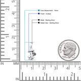  Mushrooms Pendant Necklace