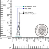  Double Infinity Pendant Necklace