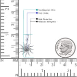  Sun Pendant Necklace