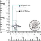  Jesus Wings Pendant Necklace