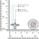  Jesus Wings Pendant Necklace