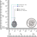  Caduceus Pendant Necklace