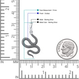  Snake Pendant Necklace