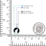  Howling Coyote Pendant Necklace