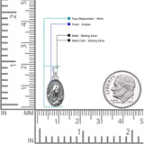  Virgin Mary Pendant Necklace