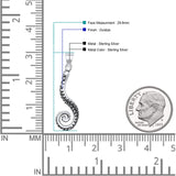  Tentacle Pendant Necklace