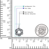  Twisted Snakes Pendant Necklace