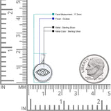  Evil Eye Pendant Necklace