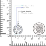  Eye of Horus Pendant Necklace