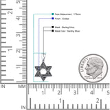  Star of David Pendant Necklace