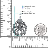  Octopus Charm Pendant Necklace