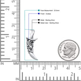  Tribal Tooth Pendant Necklace