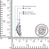  Feather Pendant Necklace