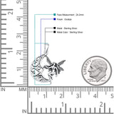  Fairy & Moon Pendant Necklace