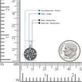  Pentagram Pendant Necklace