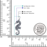  Seahorse Pendant Necklace