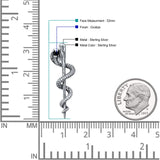 Cobra Snake Pendant Necklace