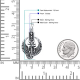 Egyptian Wadjet Pendant Necklace