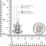 Filigree Frog Pendant Necklace