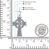 Celtic Cross Pendant Necklace