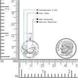 Crab Charm Pendant Necklace