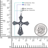 Crucifix Cross Pendant Necklace