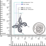 Butterfly Pendant Necklace