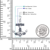 Anchor Pendant Necklace