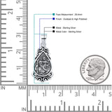 Saint Christopher Pendant Necklace