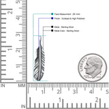 Feather Pendant Necklace